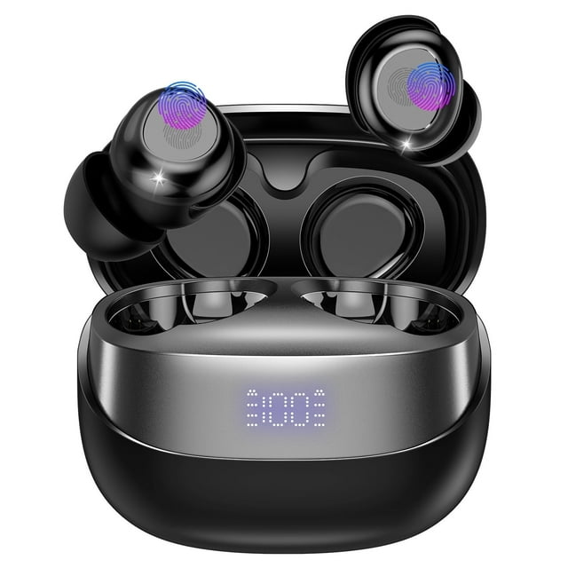 Sleep Headphones, Noise Cancelling Wireless Earphones for Side Sleepers, Bluetooth 5.4 in Ear Light-Weight Sleep Earbuds, 47H Playtime Clear Calls Earphones for Sleeping, Exercise, Working, Hiking