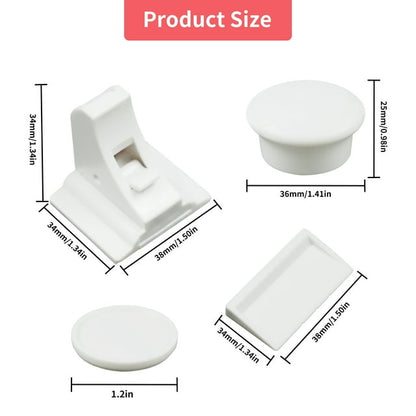 Magnetic Cabinet Locks Baby Proofing Cabinets-Magnetic Baby Proofing Cabinet Locks,Child Proof Cabinet Locks for Cabinets Drawers Doors for Back to School- No Tools Required-12 Pack and 3 Keys
