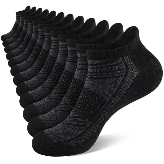 LOOIKOOS 12 Paris Mens/Women Thin Ankle socks Breathable Casual Low Cut Socks For Men/Women With Heel Tab