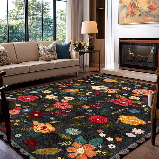 Pentantan 5ft x 8ft Shaggy Area Rugs for Bedroom Living Room, Fluffy Rug Plush Decorative Rug for Indoor Home Floor Carpet