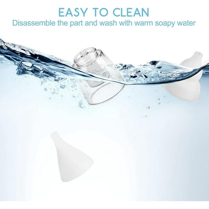 Baby Nose Sucker,Electric Nasal Aspirator for Babies,Baby Nasal Aspirator, Electric Nose Suction for Baby, Booger Sucker for Baby and Toddlers, 6 Levels of Suction
