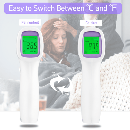 SUPTREE Non-Contact Digital Infrared Forehead Thermometer for Baby Body